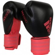 Боксерские перчатки Adidas Hybrid 200 Dinamic Fit Черно-красные фото